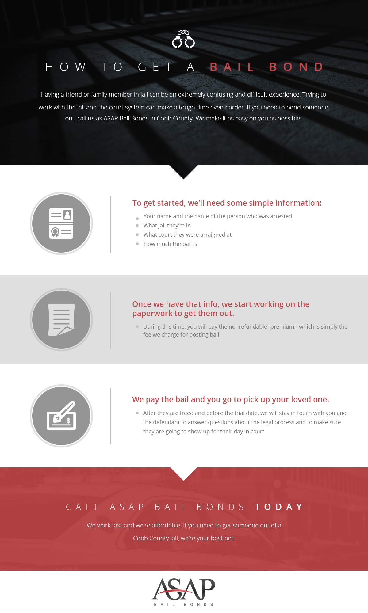 Cobb County Bail Bonds ASAP Bail Bonds