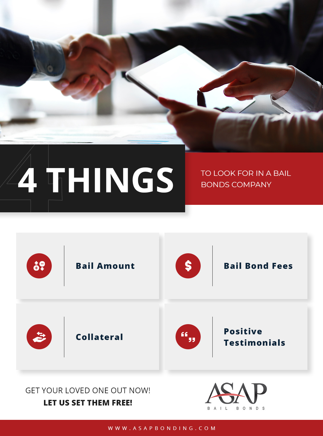 4 Things To Look for In A Bail Bonds Company ASAP Bail Bonds