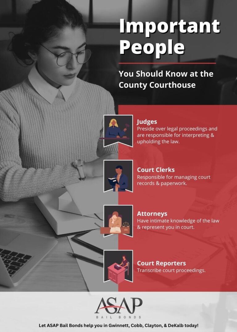 Important People You Should Know at the County Courthouse ASAP Bail Bonds