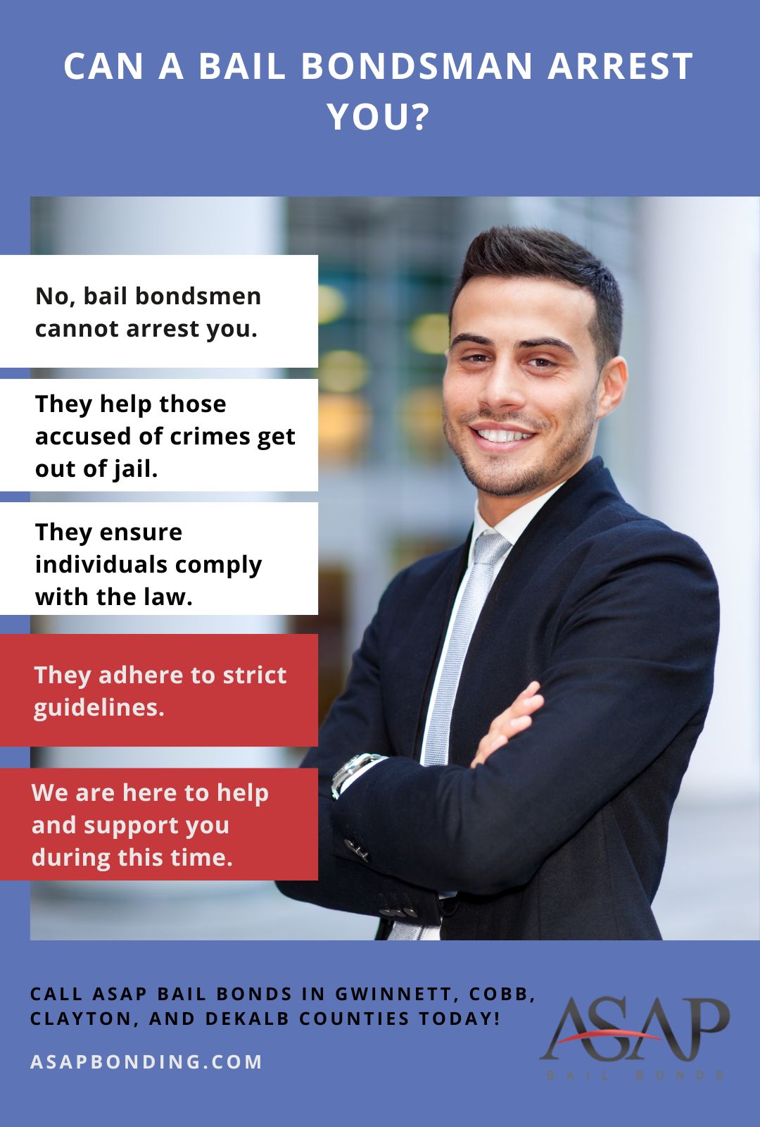 Can a Bail Bondsman Arrest You? infographic 